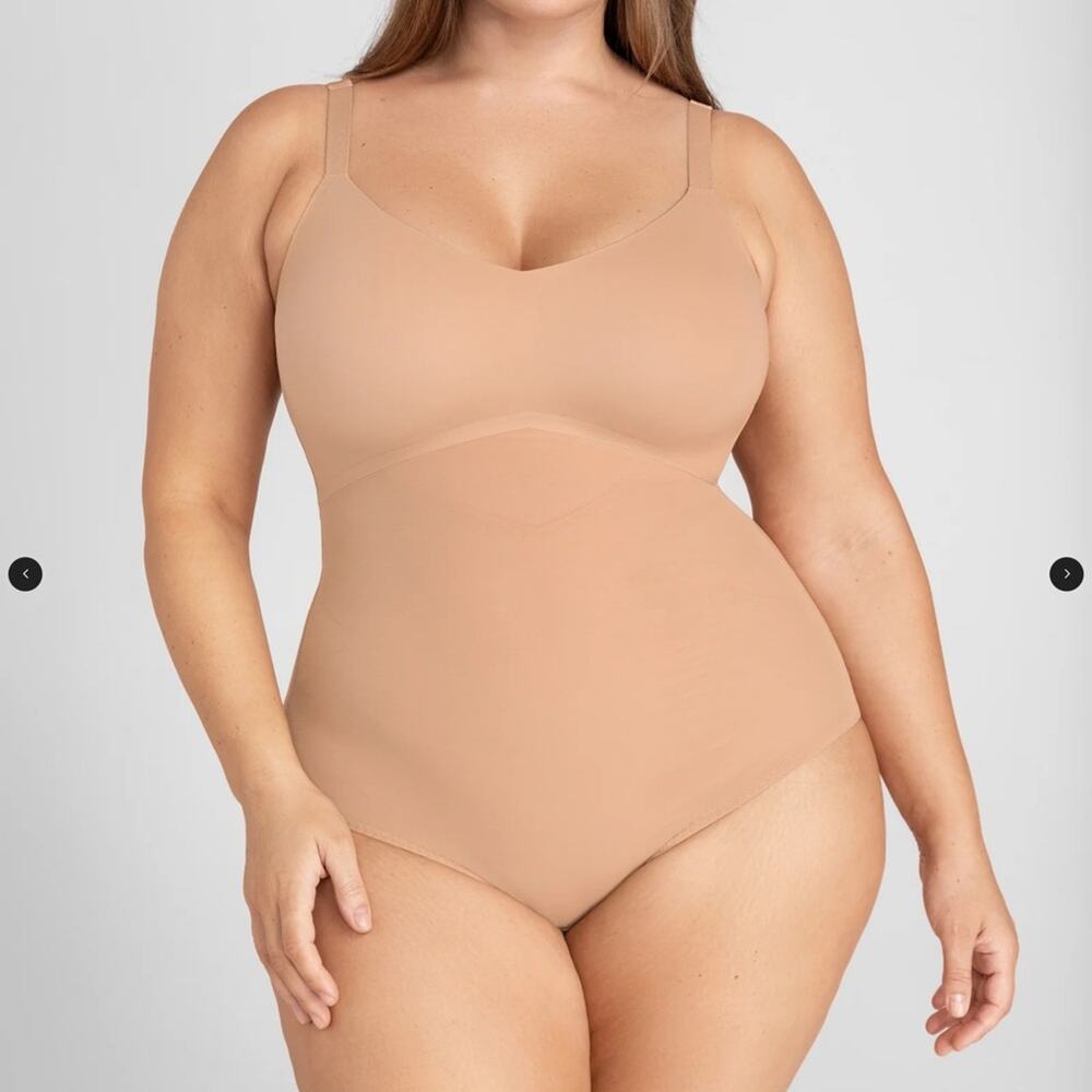 HONEYLOVE CAMI BODYSUIT NWT 3X compression shapewear no wire support tummy tuck